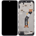 LCD-Display mit Rahmen für Cricket lcon (2026) (U656AC) / AT&T Propel 3 5G (U656AA) (Refurbished) (Alle Farben)