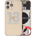 Backcover/Rahmen mit Small Parts für iPhone 13 Pro Max (US-Version) (gebrauchter OEM-Ausbau, Qualität A) (Gold)