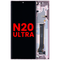 OLED Display with Frame for Samsung Galaxy Note 20 Ultra 5G (Aftermarket Plus) (Mystic Bronze)