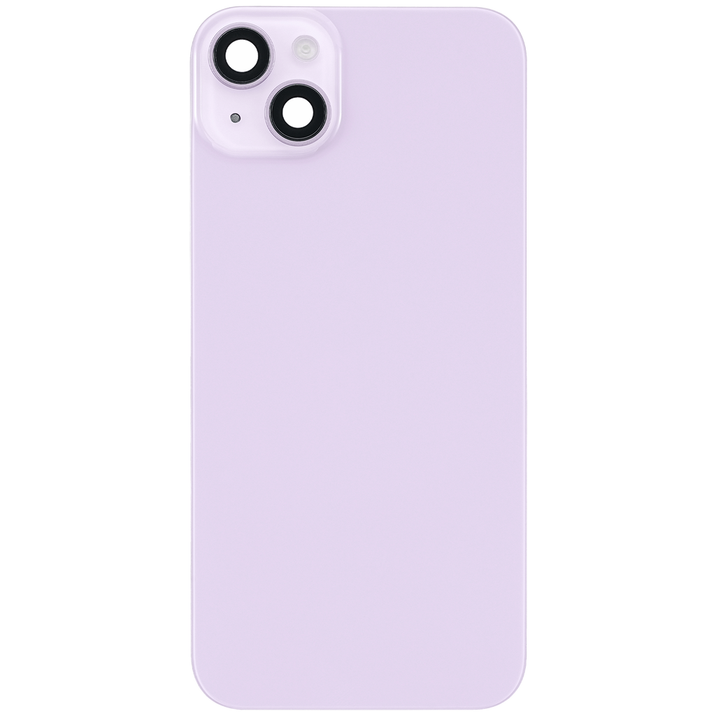 Back Cover with MagSafe Magnet for iPhone 14 Plus (Used OEM Removal, Quality A) (Purple)