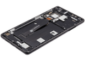 LCD-Display mit Rahmen für Xiaomi Mi Mix 2 (Aftermarket Plus) (Schwarz)
