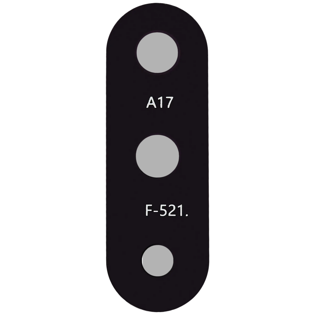 Kameralinse hinten (Glass Only) mit Adhesive für Samsung Galaxy A17 4G (A175 / 2025) / A17 5G (A176 / 2025) (2 Piece Set) (Premium)
