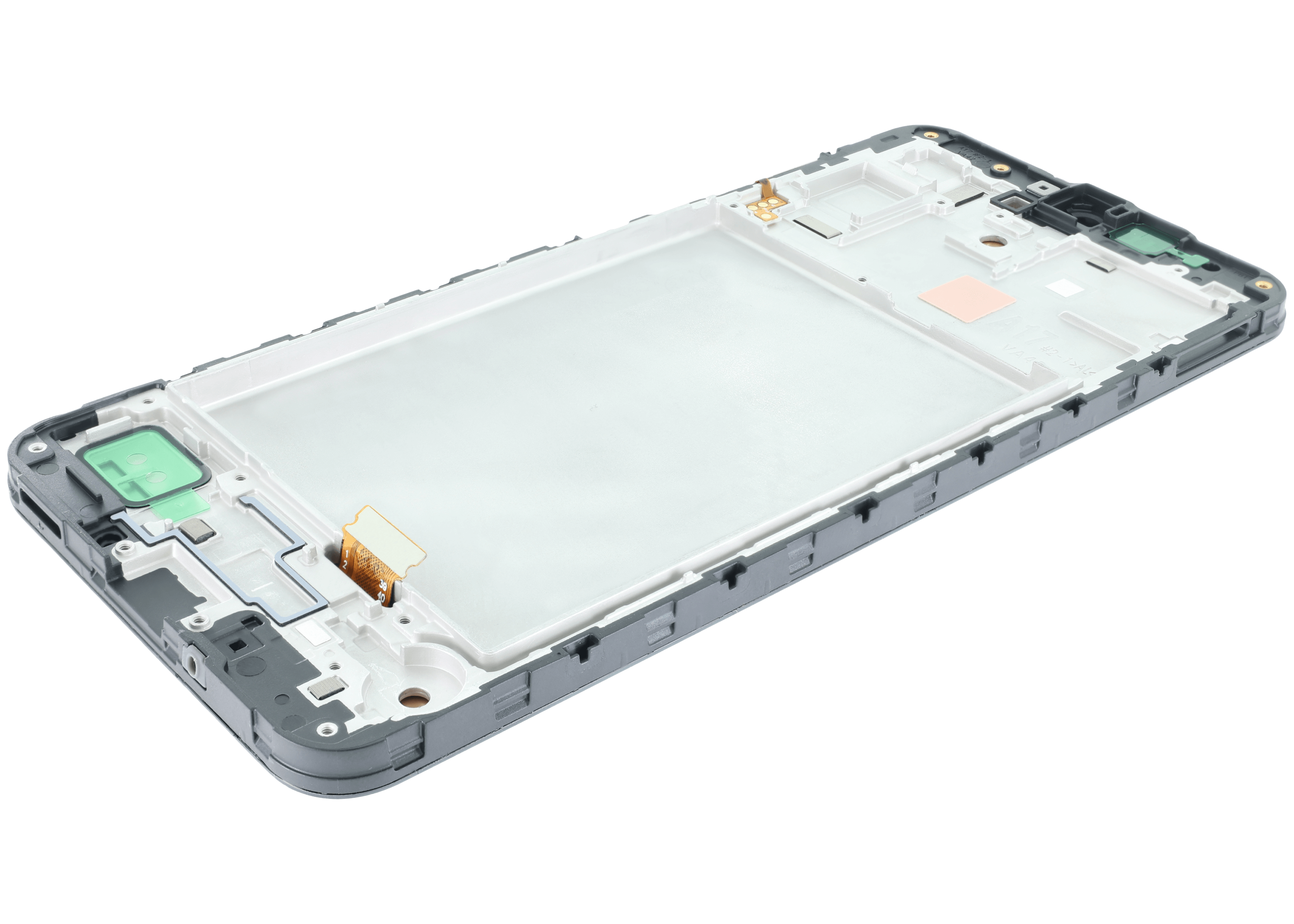 OLED-Display mit Rahmen für Samsung Galaxy A17 5G (A176 / 2025) (Aftermarket Plus) (Alle Farben)