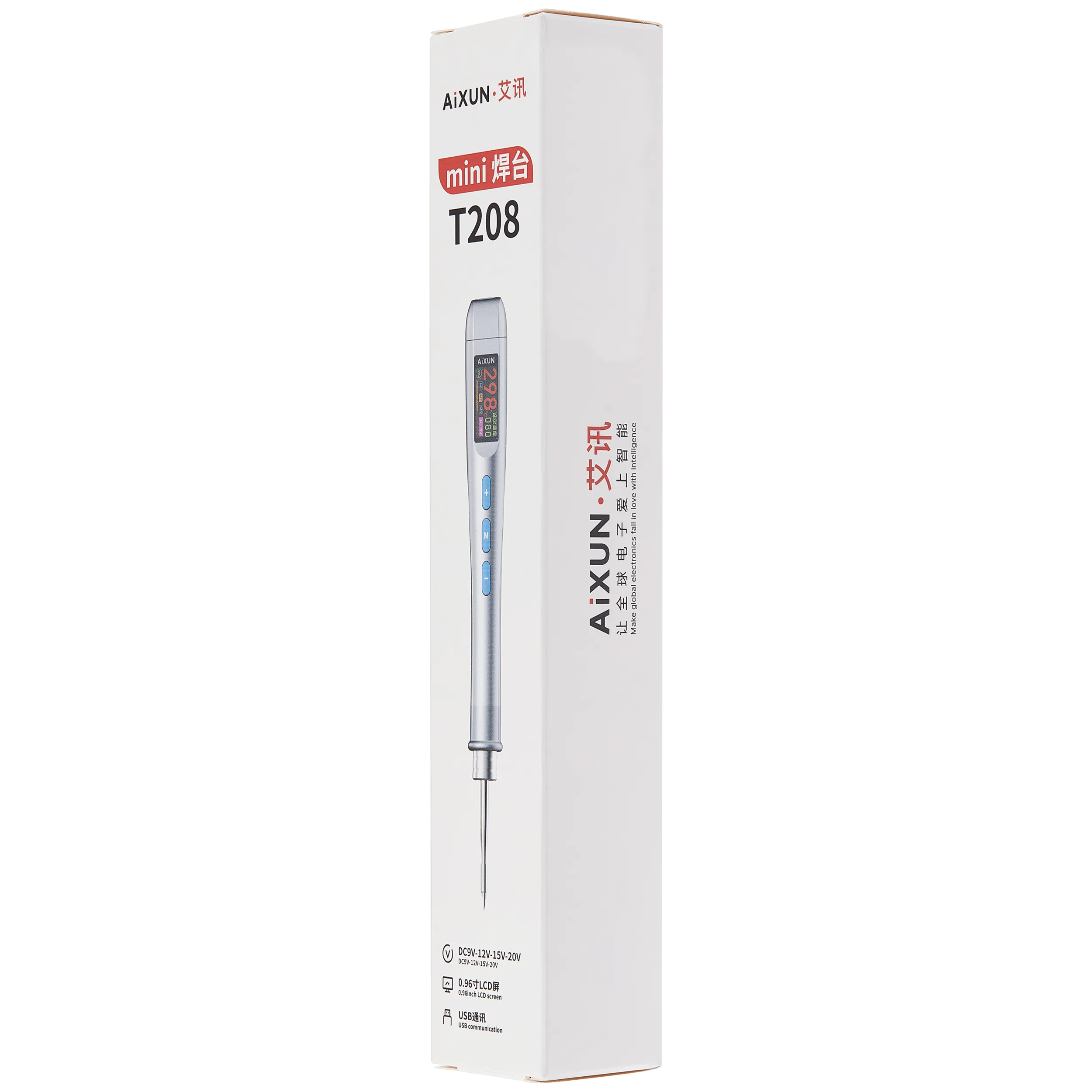 T208 Mini Portable Smart Soldering Station (Aixun) (220V / EU Version)