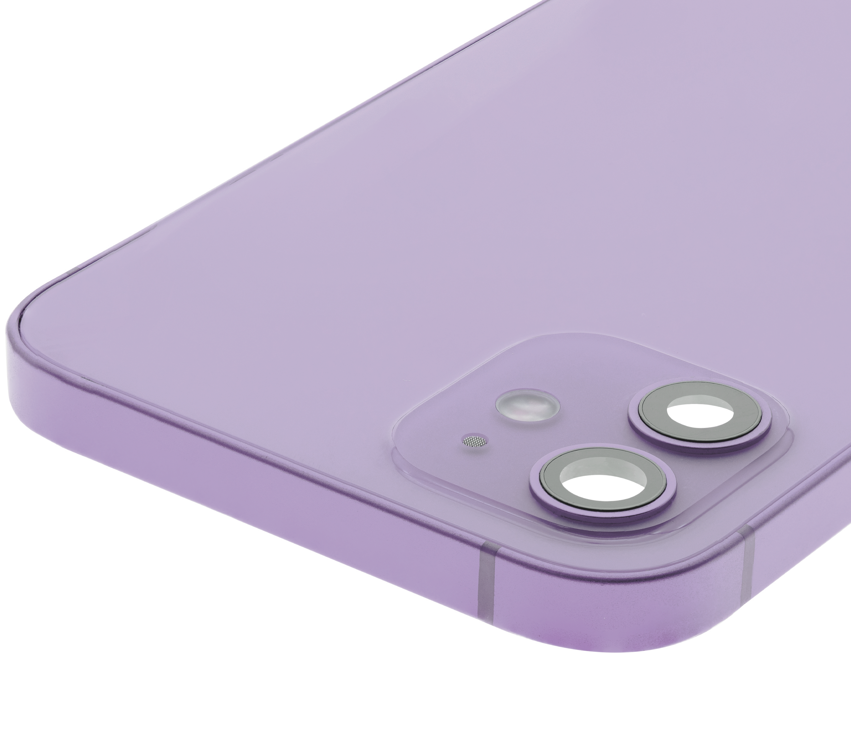 Backcover/Rahmen mit Small Parts für iPhone 12 (US-Version) (gebrauchter OEM-Ausbau, Qualität B) (Lila)