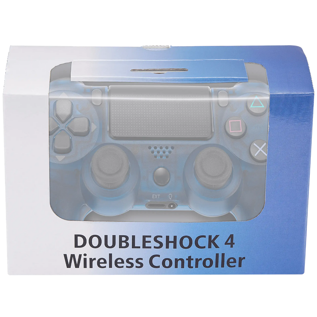 DoubleShock 4 Wired Controller für Playstation 4 (Crystal Blue)