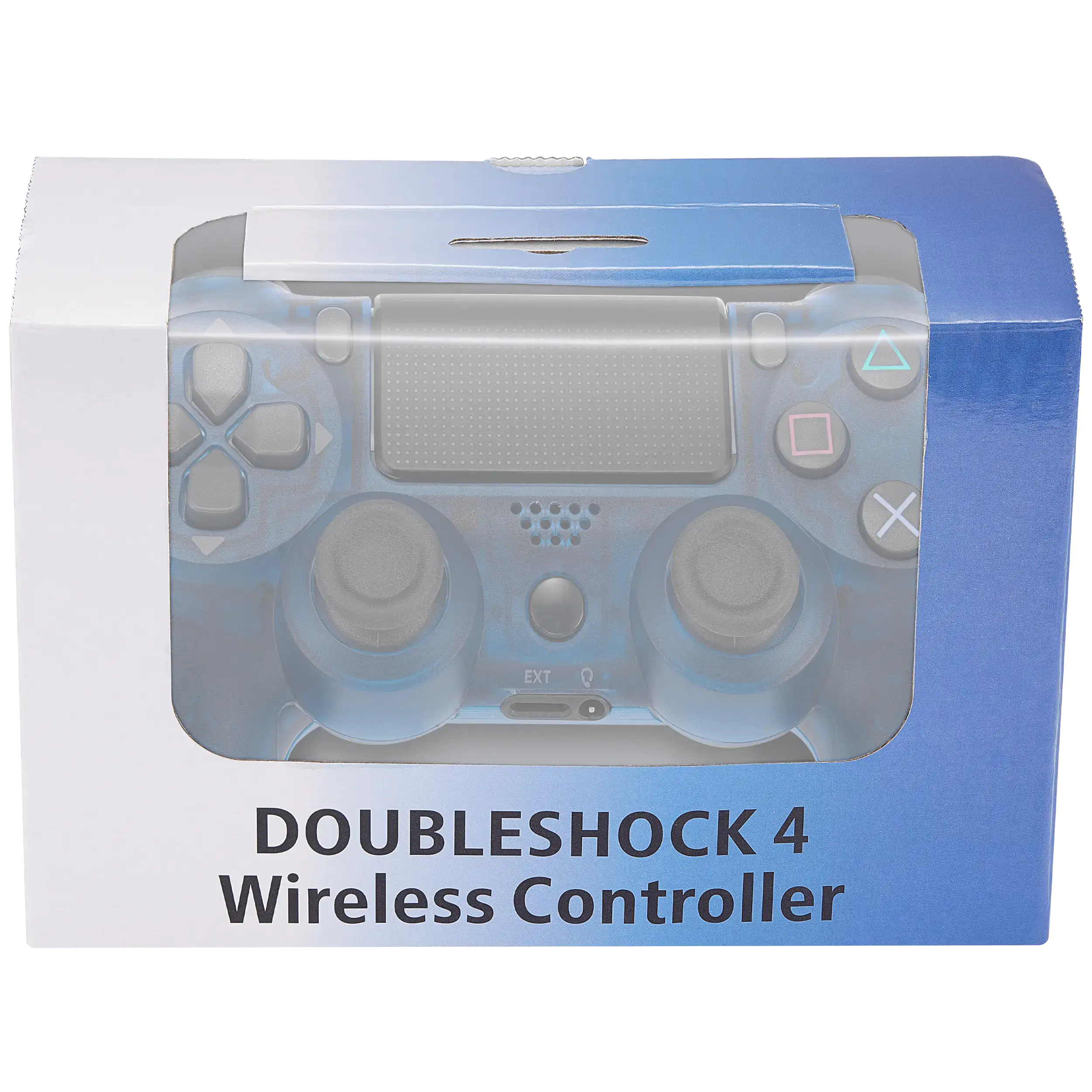 DoubleShock 4 Wired Controller für Playstation 4 (Crystal Blue)