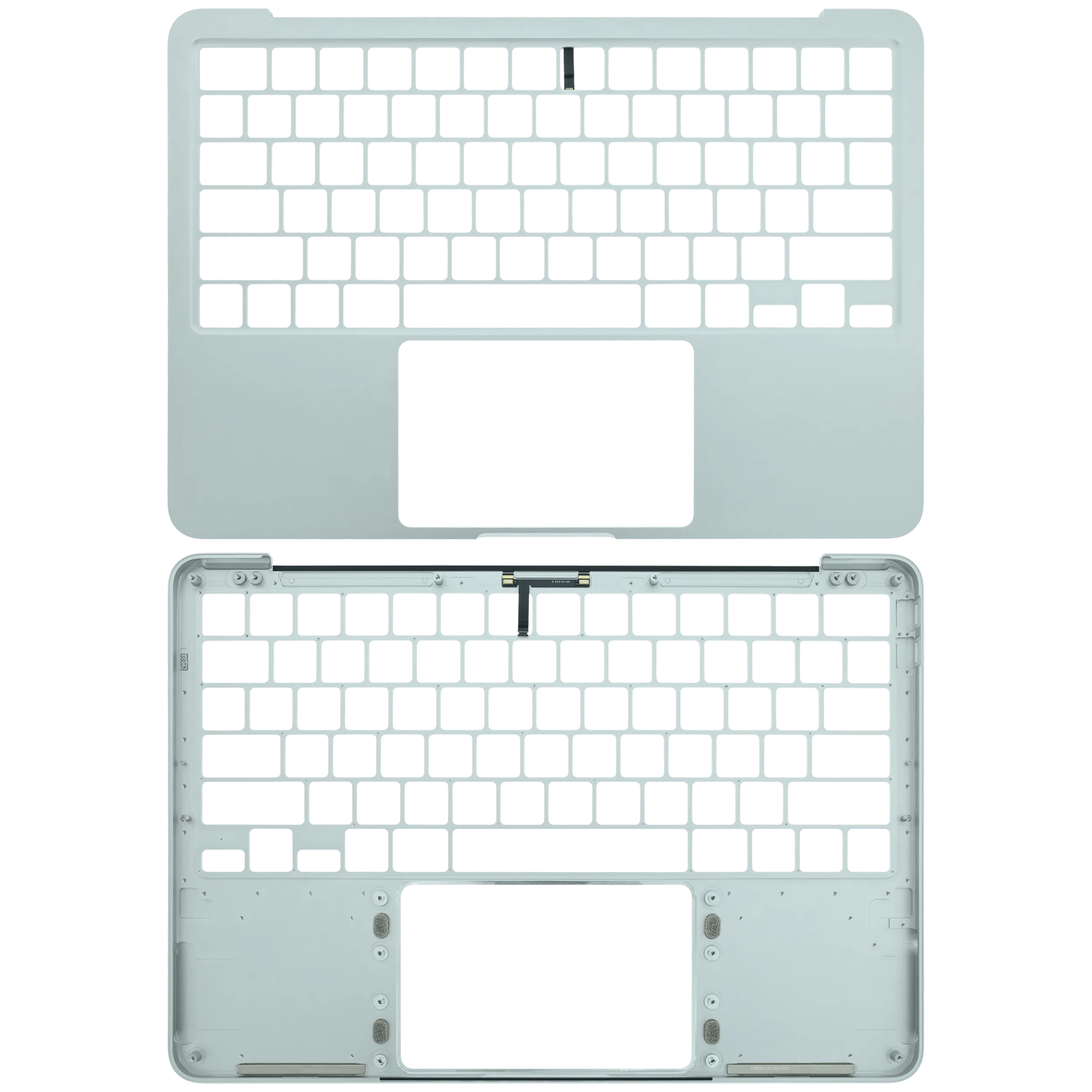 Top Case mit Keyboard (ANSI US) für MacBook Neo (Original OEM) (Silber)