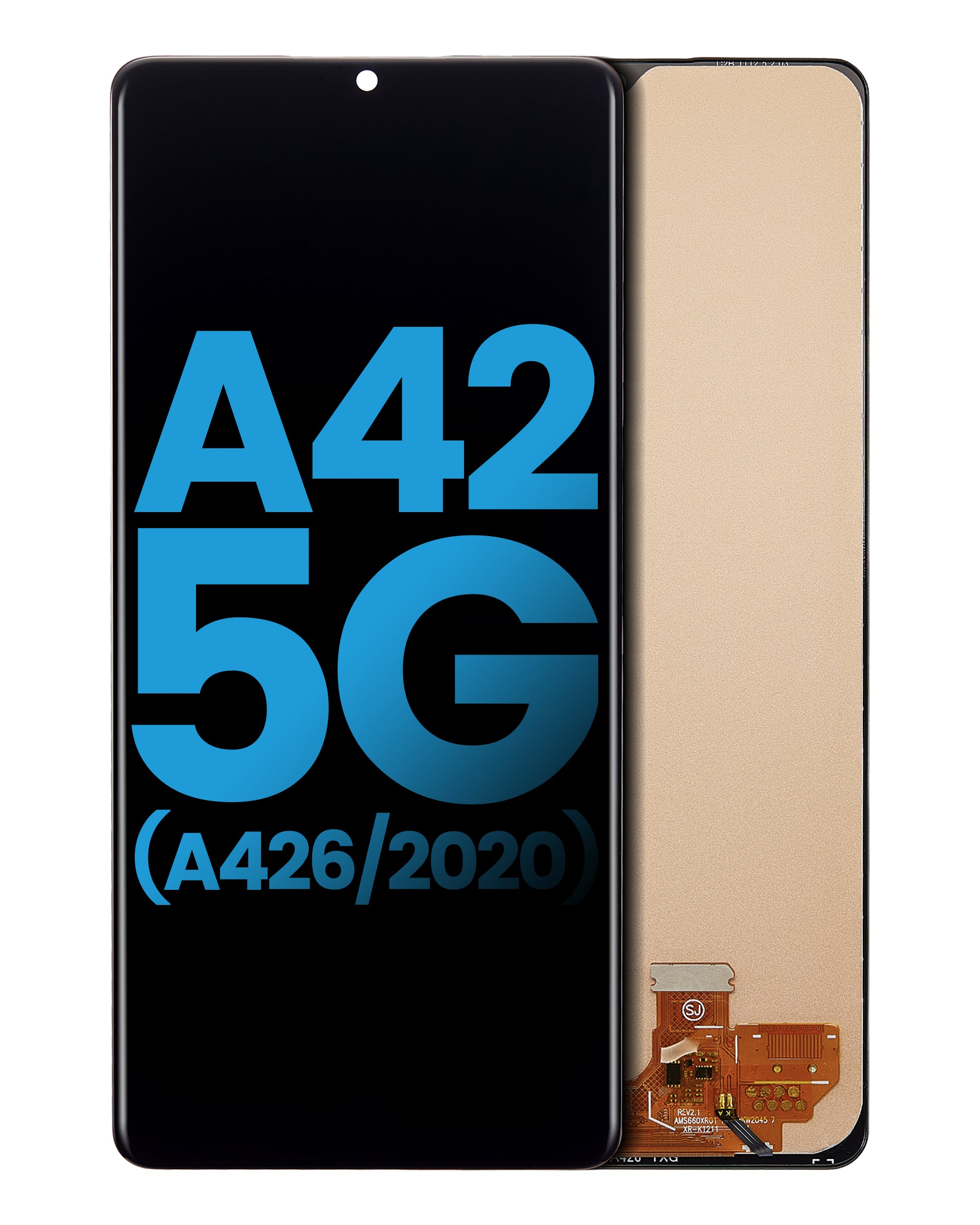LCD-Display ohne Rahmen (Without Finger Print Sensor) für Samsung Galaxy A42 5G (A426 / 2020) (Aftermarket: Incell) (Alle Farben)