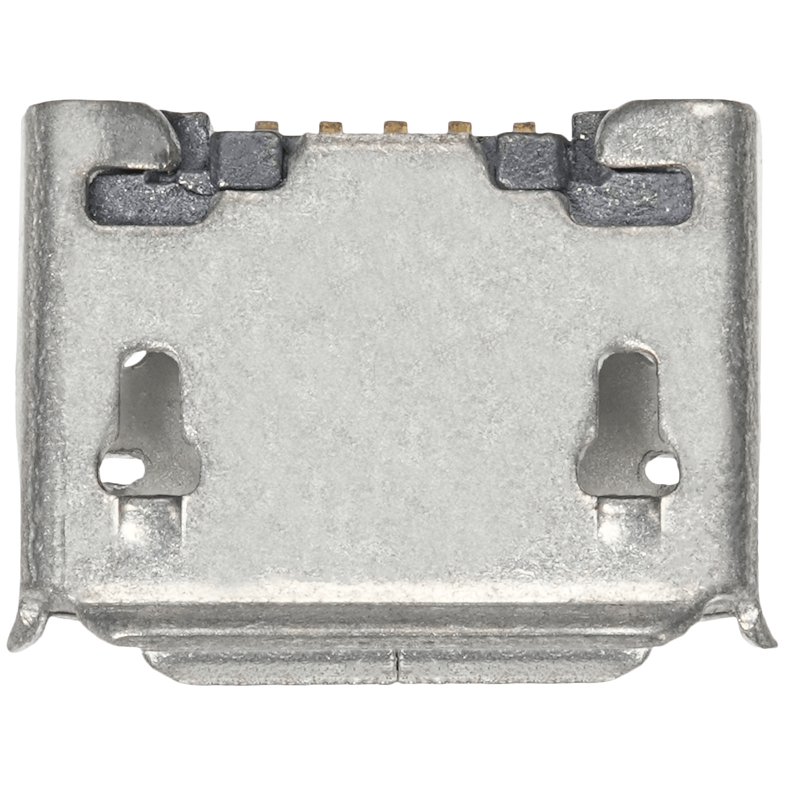 Ladebuchse Micro B 5-Pin 2 Verankerungspunkte Lötarbeiten erforderlich