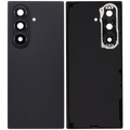 Backcover Glass mit Camera Lens für Samsung Galaxy Z Fold 7 5G (F966) (ohne Logo) (Aftermarket Plus) (Jet Black)