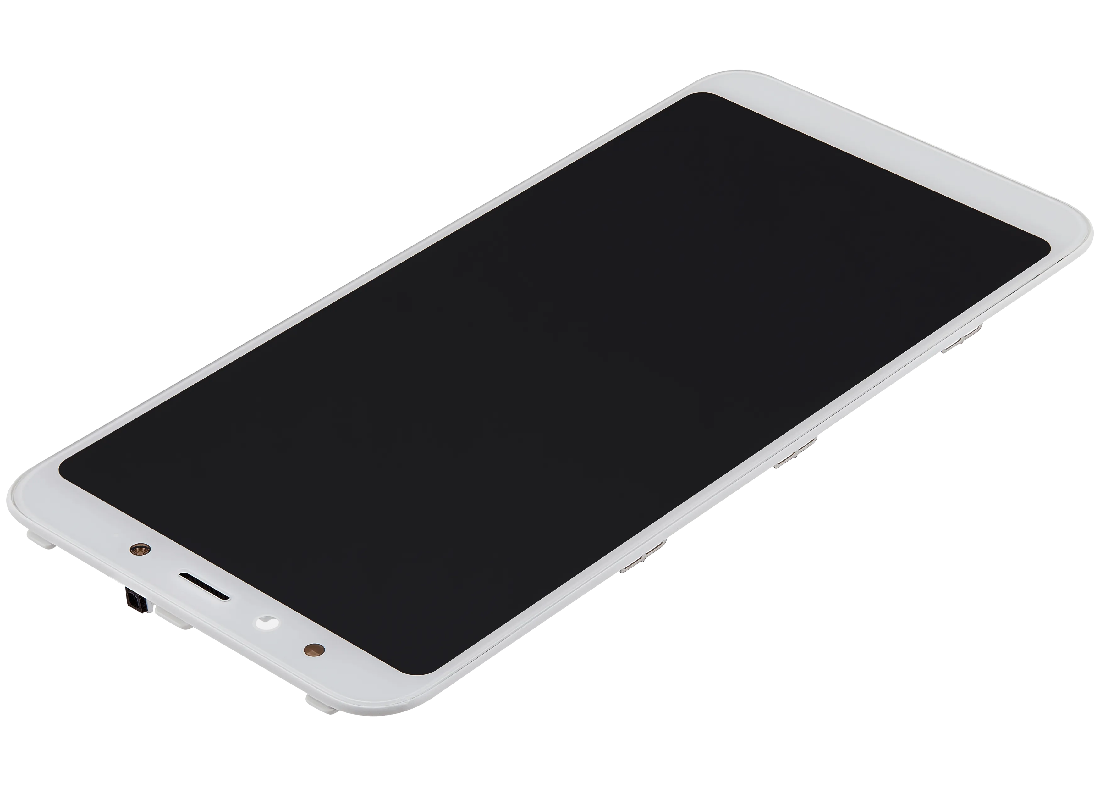 LCD-Display mit Rahmen für Xiaomi Mi A2 (Aftermarket Plus) (Weiß)