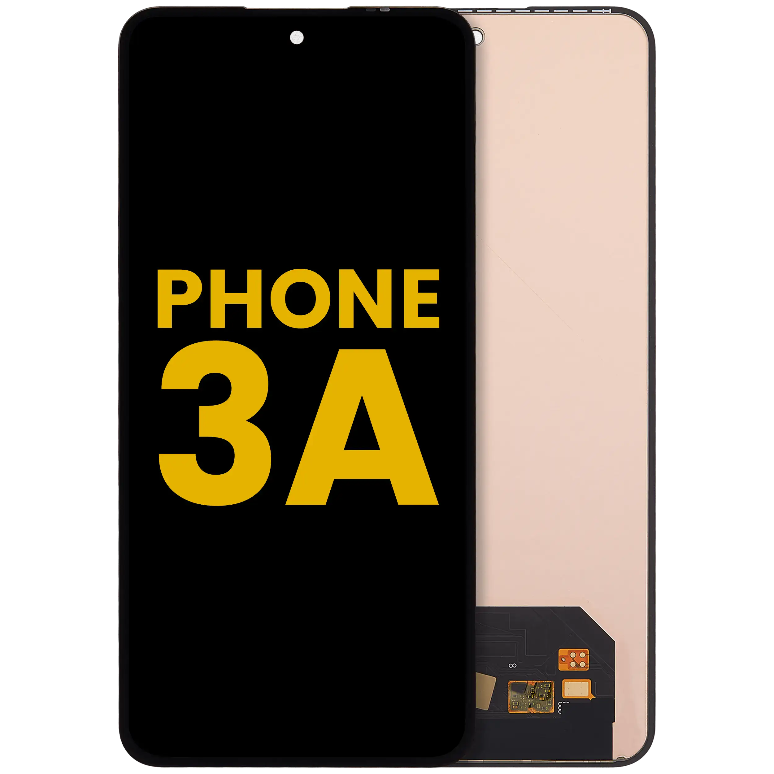 OLED-Display ohne Rahmen für Nothing Phone (3a) / (3a) Pro / CMF Phone 2Pro(Refurbished) (Alle Farben)