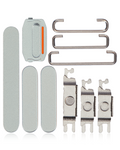 Harte Tasten (Power / Lautstärke / Schalter) für iPhone 15 / 15 Plus (Grün)