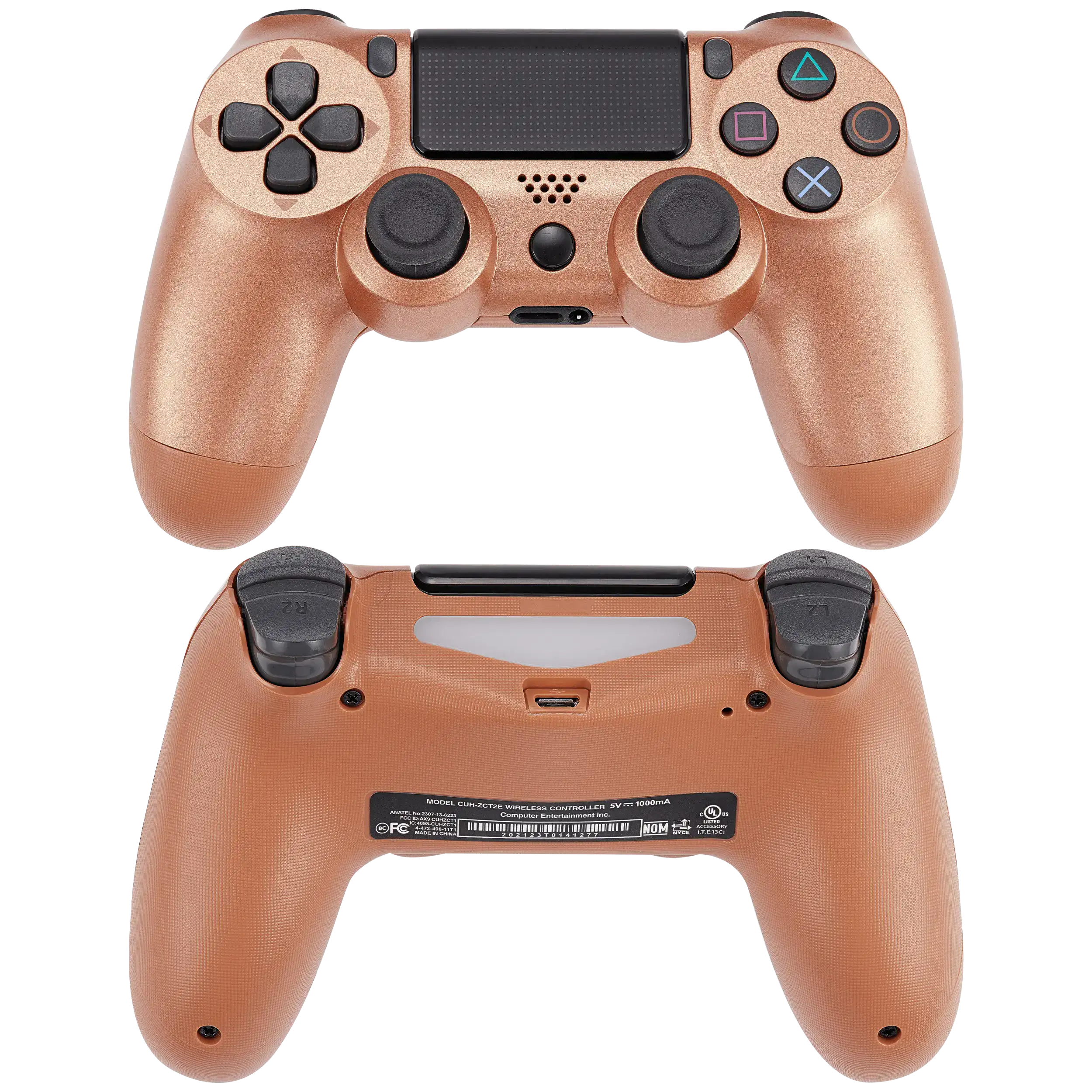 DoubleShock 4 Wired Controller für Playstation 4 (Bronze)