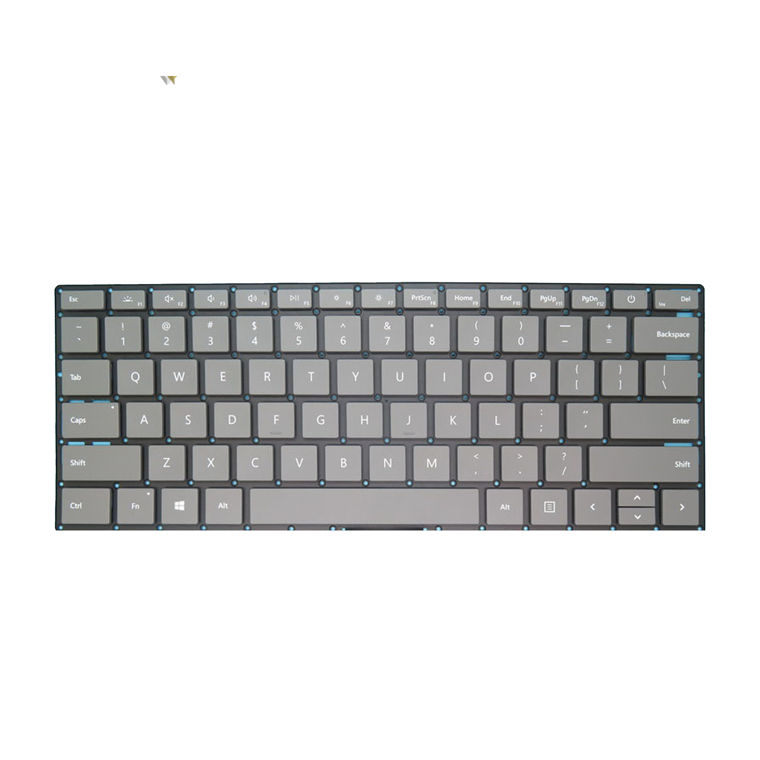 Tastatur für Microsoft Surface Laptop 3 13.5" (1867 / 1868) (Grau)