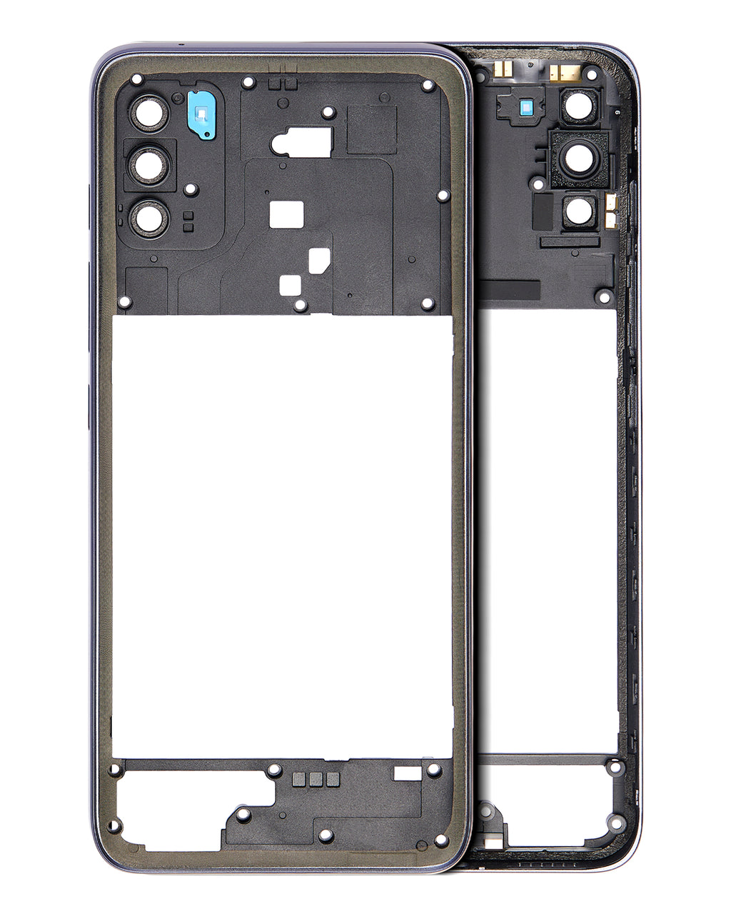 Mid-Frame Gehäuse für Motorola Moto G50 (XT2137 / 2021) (Blau)