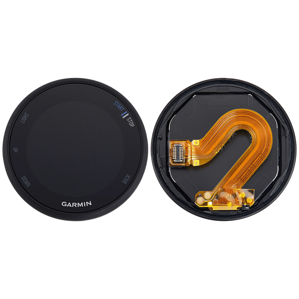 LCD-Display mit Rahmen für Garmin Forerunner 45S (2019) (Premium) (Blau)