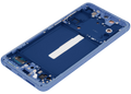 OLED-Display mit Rahmen für Samsung Galaxy S21 FE 5G (US & Internationale Version) (Aftermarket Plus) (120Hz) (Blau)