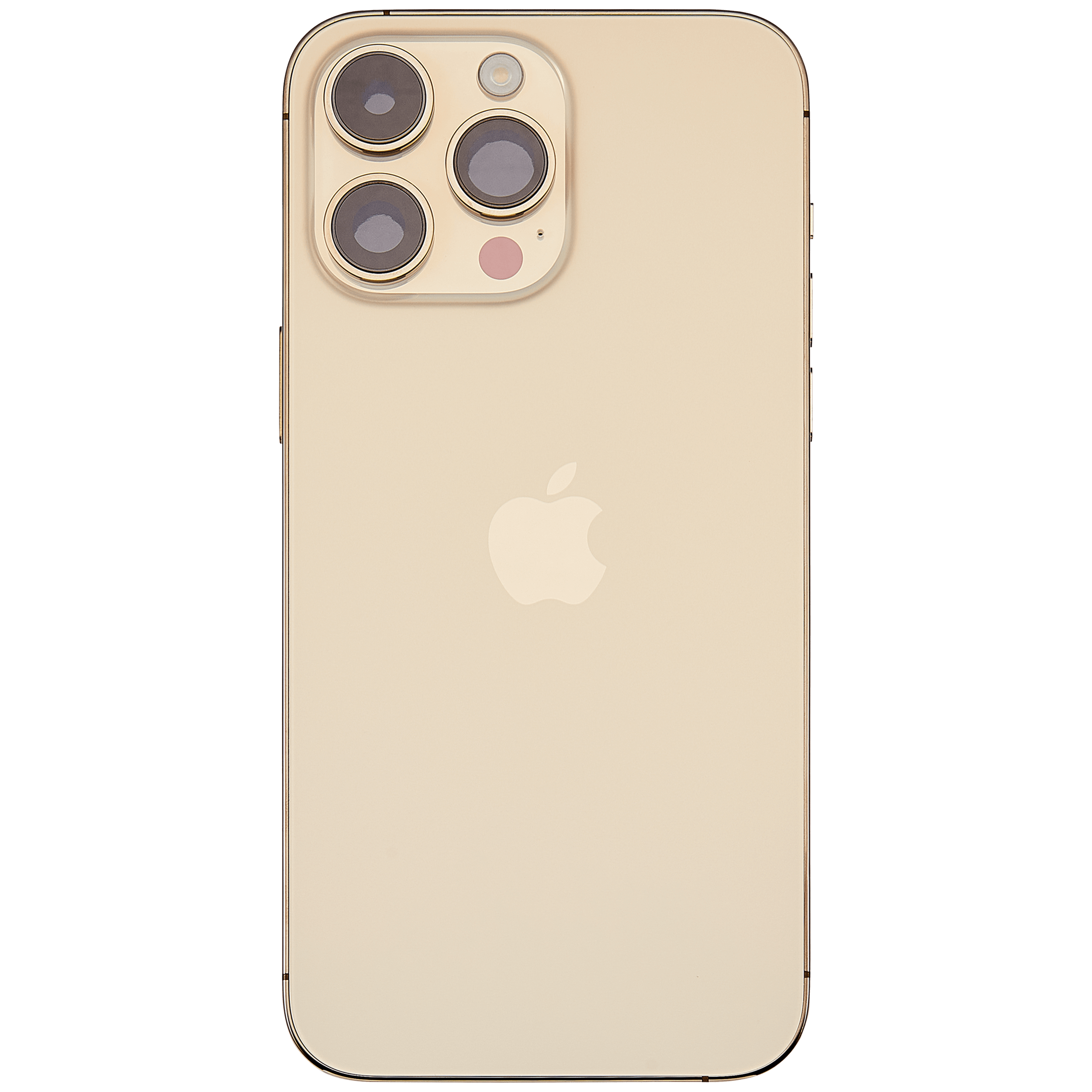 Backcover/Rahmen mit Small Parts für iPhone 14 Pro Max (EU / Global Version) (gebrauchter OEM-Ausbau, Qualität A) (Gold)