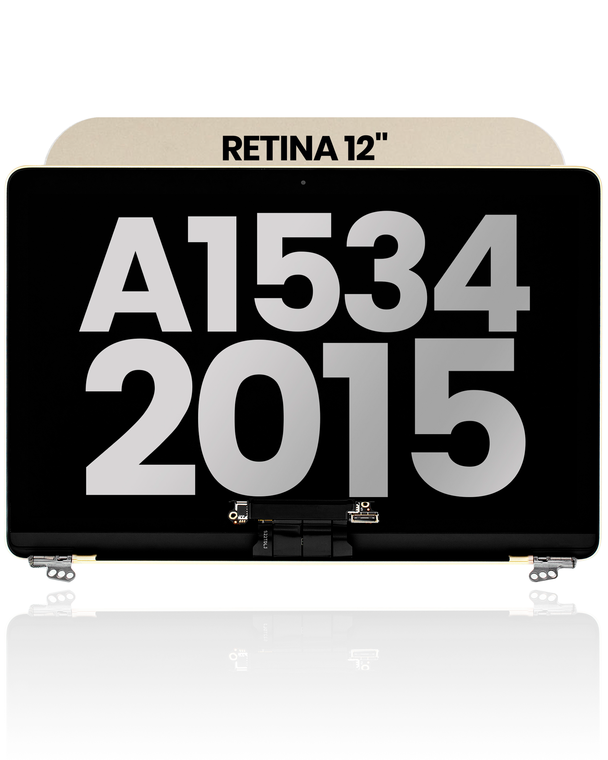 Complete LCD-Display für MacBook 12" A1534 (2015) (Gebrauchter Ausbau/Pull, Qualität B) (Gold)
