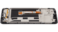 LCD-Display mit Rahmen Compatible für Oppo A35 (2021) (Refurbished) (Alle Farben)