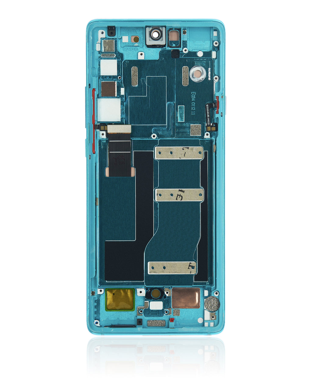 OLED-Display mit Rahmen für TCL 20 Pro 5G, Refurbished, Marine Blue