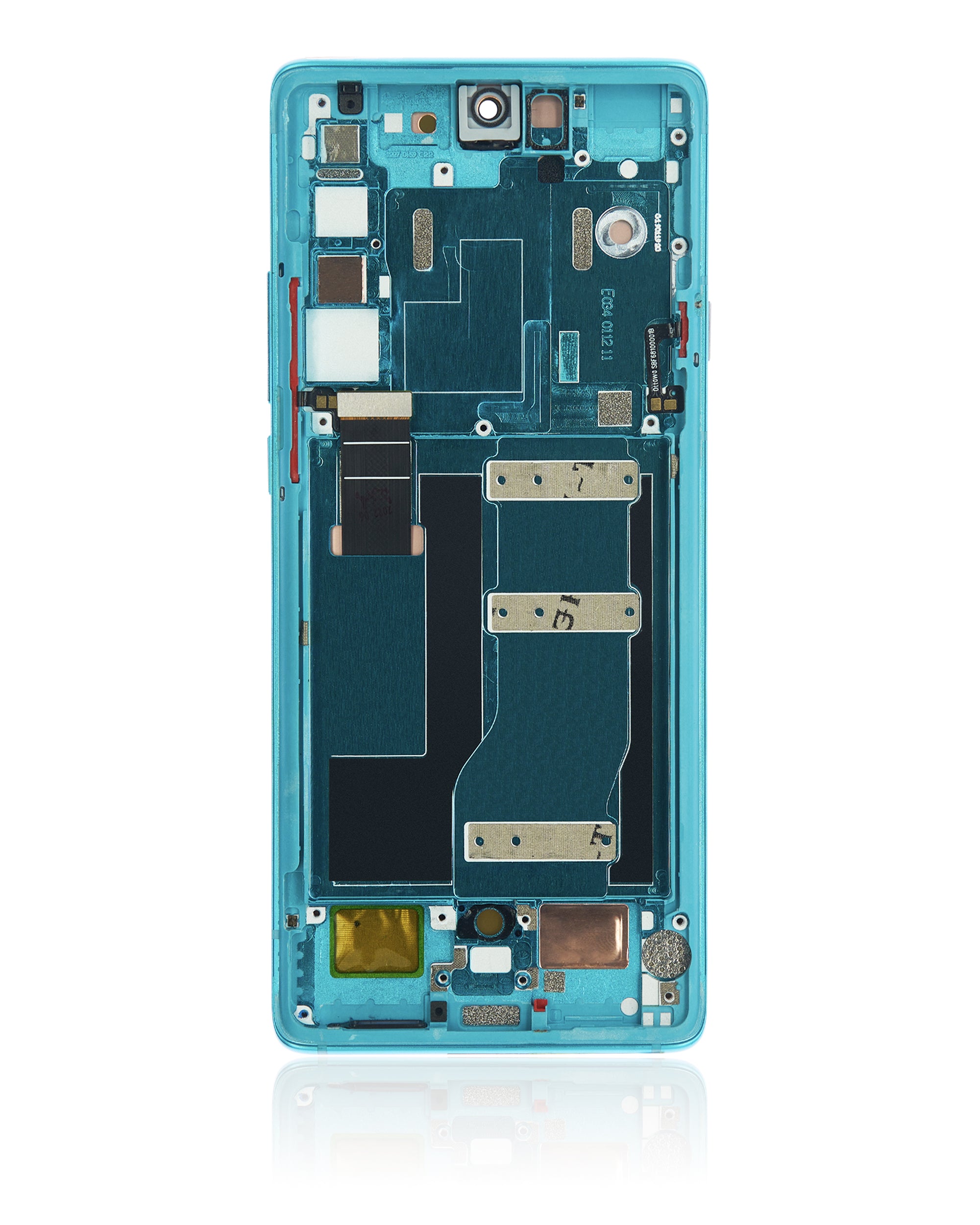 OLED-Display mit Rahmen für TCL 20 Pro 5G, Refurbished, Marine Blue