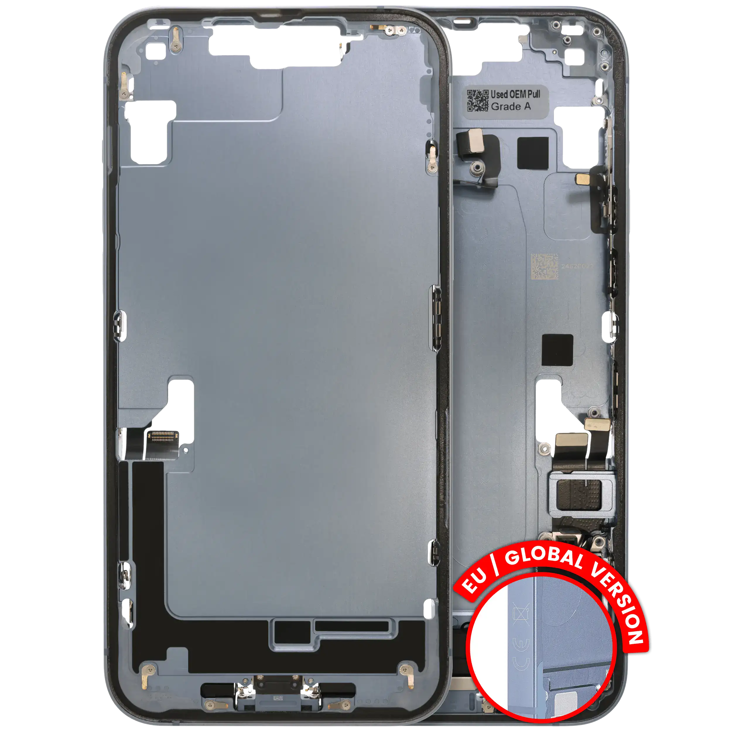 Original Apple-Ausbau C gebraucht – iPhone 14 Plus EU / Rahmen Blau