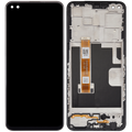OLED-Display mit Rahmen Compatible für Oppo A92s (2020) (Refurbished) (Alle Farben)