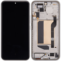 OLED-Display mit Rahmen für Xiaomi Poco M8 Pro 5G / Redmi Note 15 Pro+ 5G (Refurbished) (Silber)