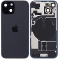 Backcover mit MagSafe Magnet & NFC & Blitz-Flexkabel für iPhone 15 (Service Pack) (Schwarz)