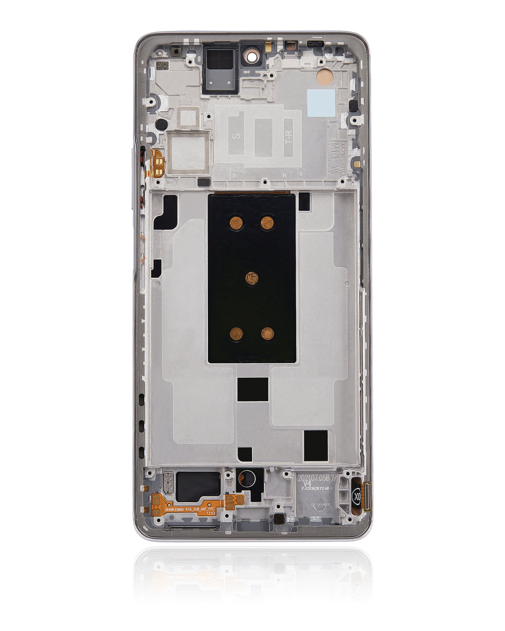 LCD-Display mit Rahmen für Xiaomi 11T (Aftermarket Incell) (Moonlight White)