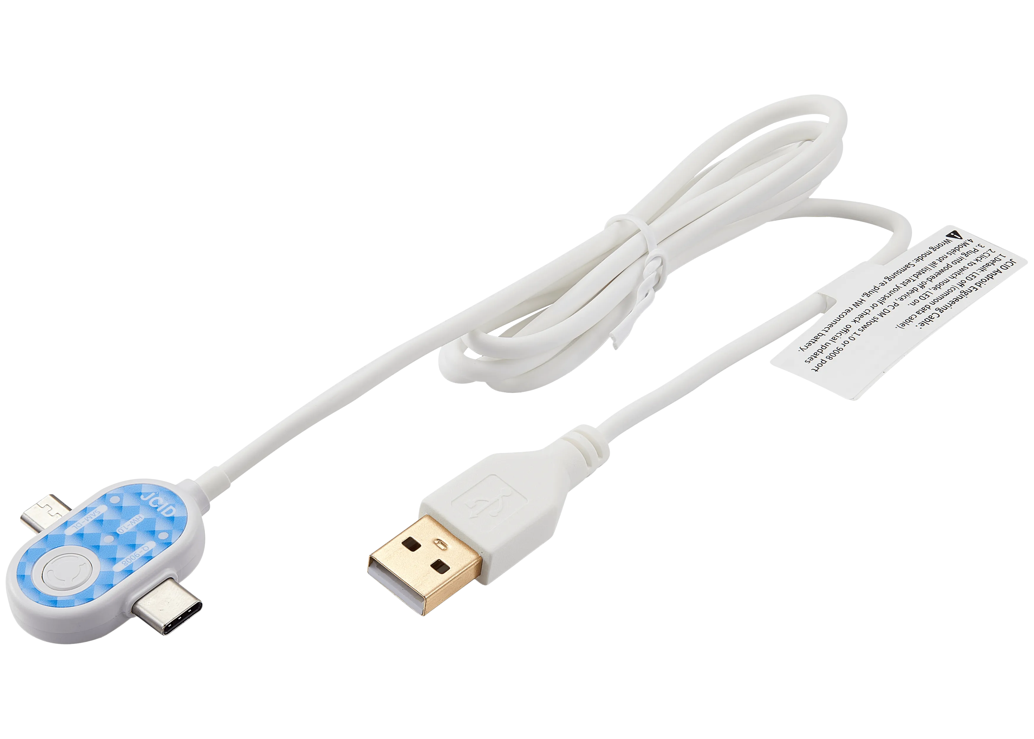 Multi-Mode Switchable Android Engineering Test Cable (JCID)