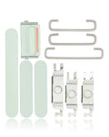 Feste Tasten (Power / Lautstärke / Schalter) für iPhone 12 Mini (Grün)