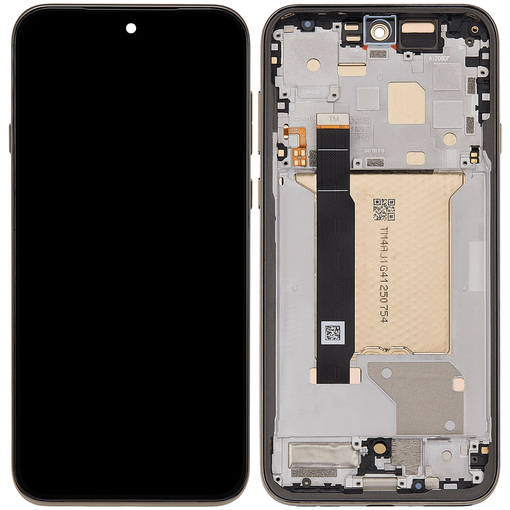OLED-Display mit Rahmen für Motorola Edge (XT2609 / 2026) (Refurbished) (Martini Olive)