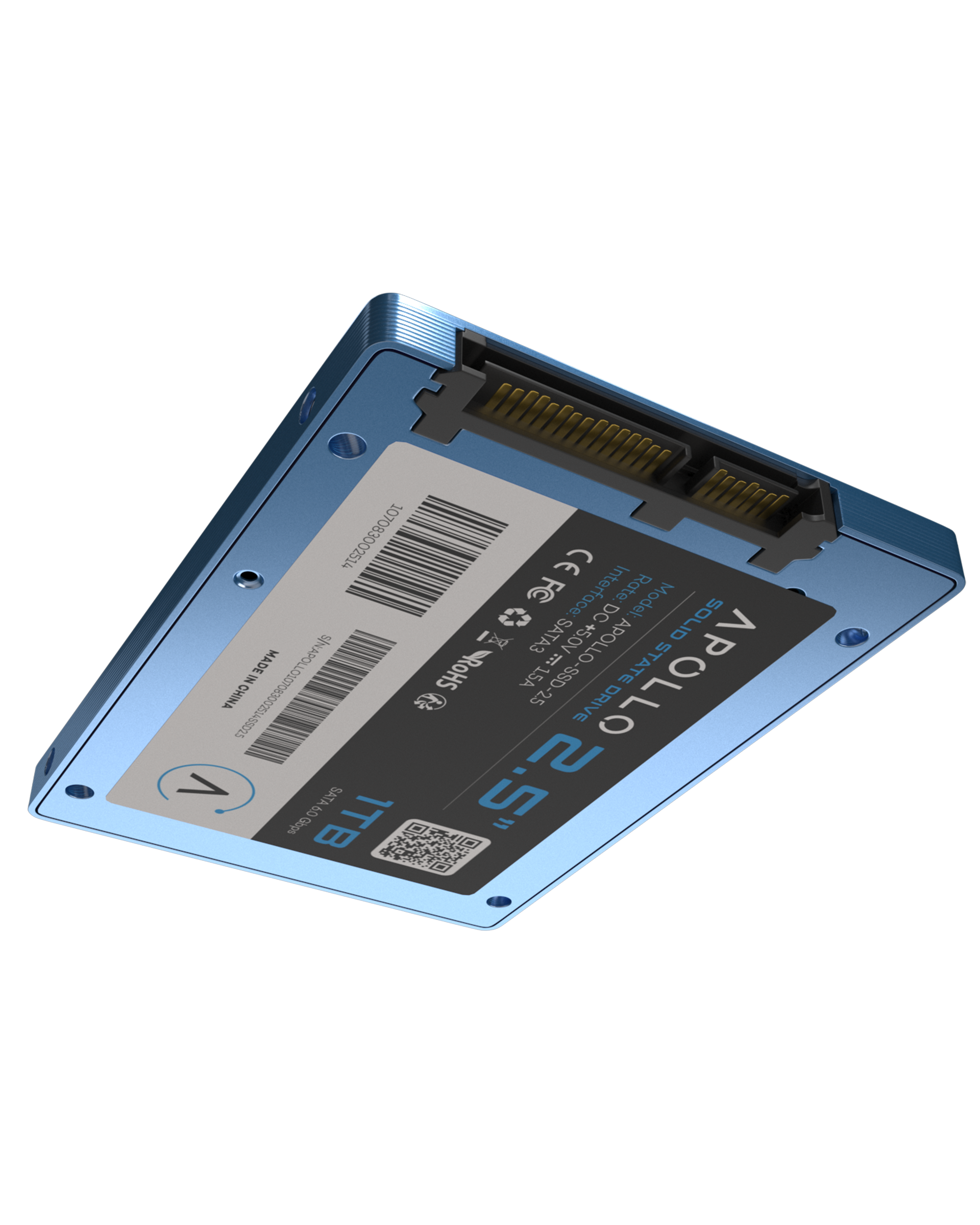 Apollo High Performance 2.5" SSD 3D TLC NAND 1TB