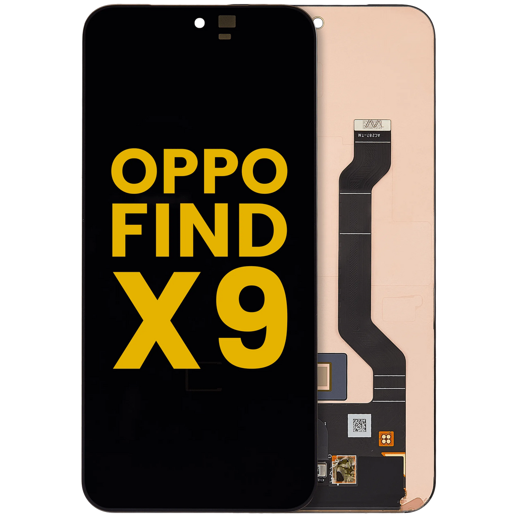 OLED-Display ohne Rahmen für Oppo Find X9 (Refurbished) (Alle Farben)