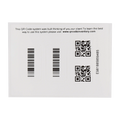 Einzigartige seriennummerierte Aufkleber für LCDs und Komponenten (100er-Pack)
