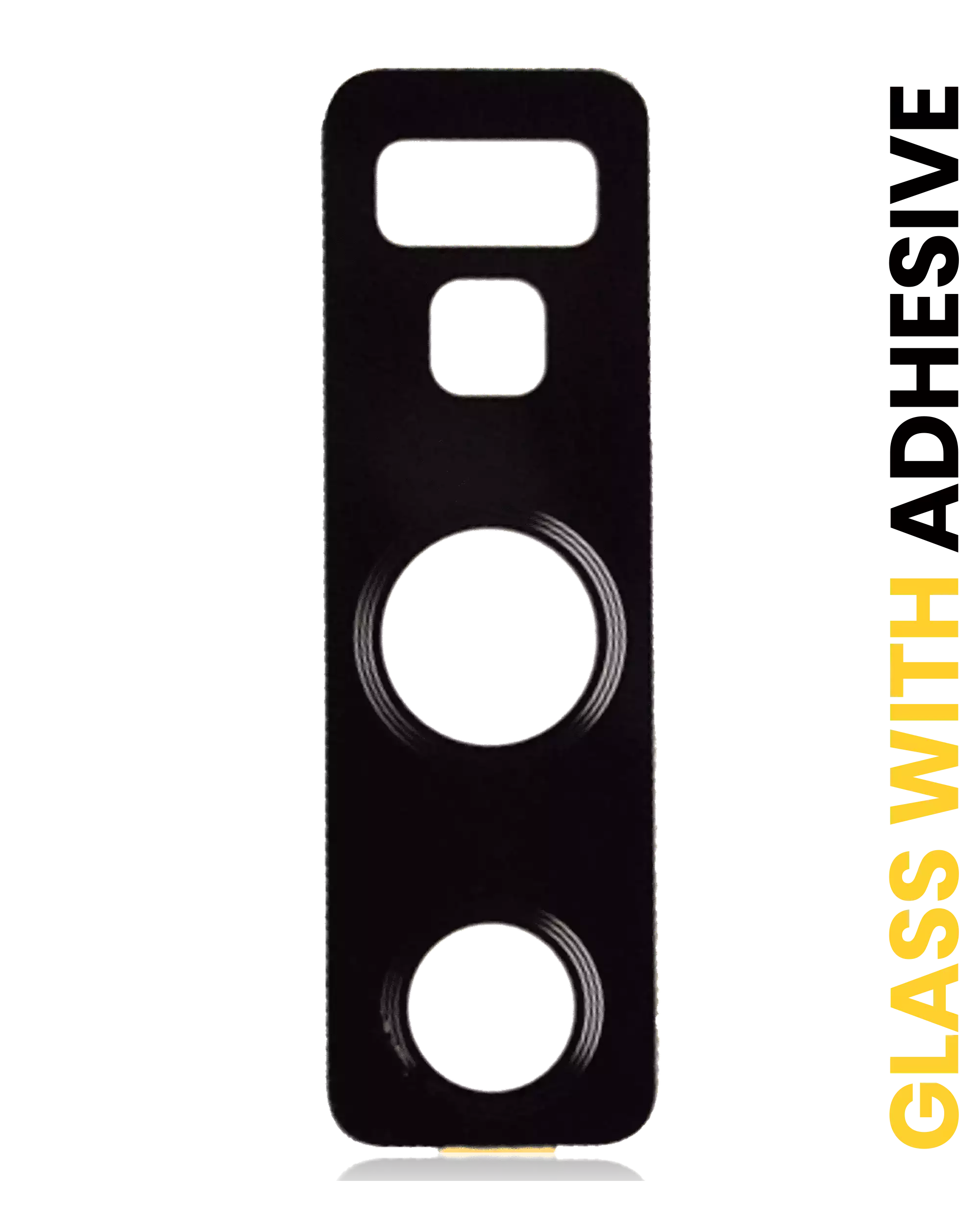Kameralinse hinten mit Kleber für Galaxy Note 9 (10er-Pack) (Midnight Schwarz)