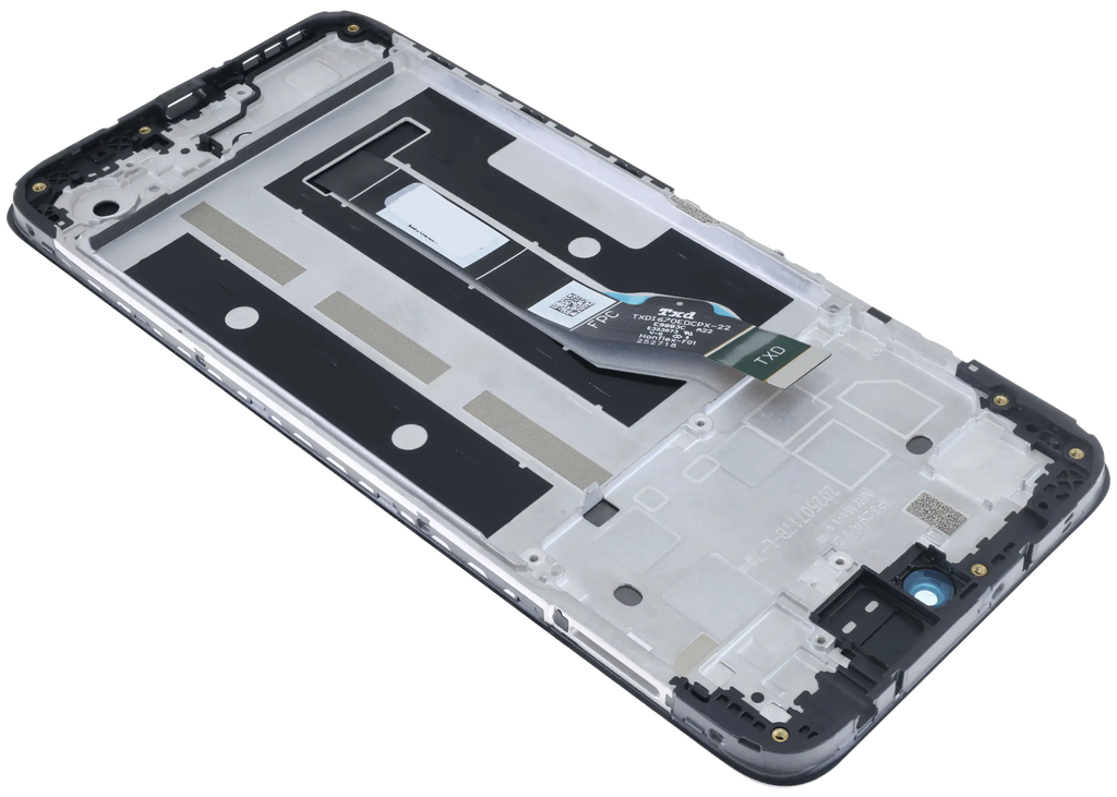 LCD-Display mit Rahmen für Motorola Moto G05 (XT2523 /2025) (Original OEM) (Alle Farben)