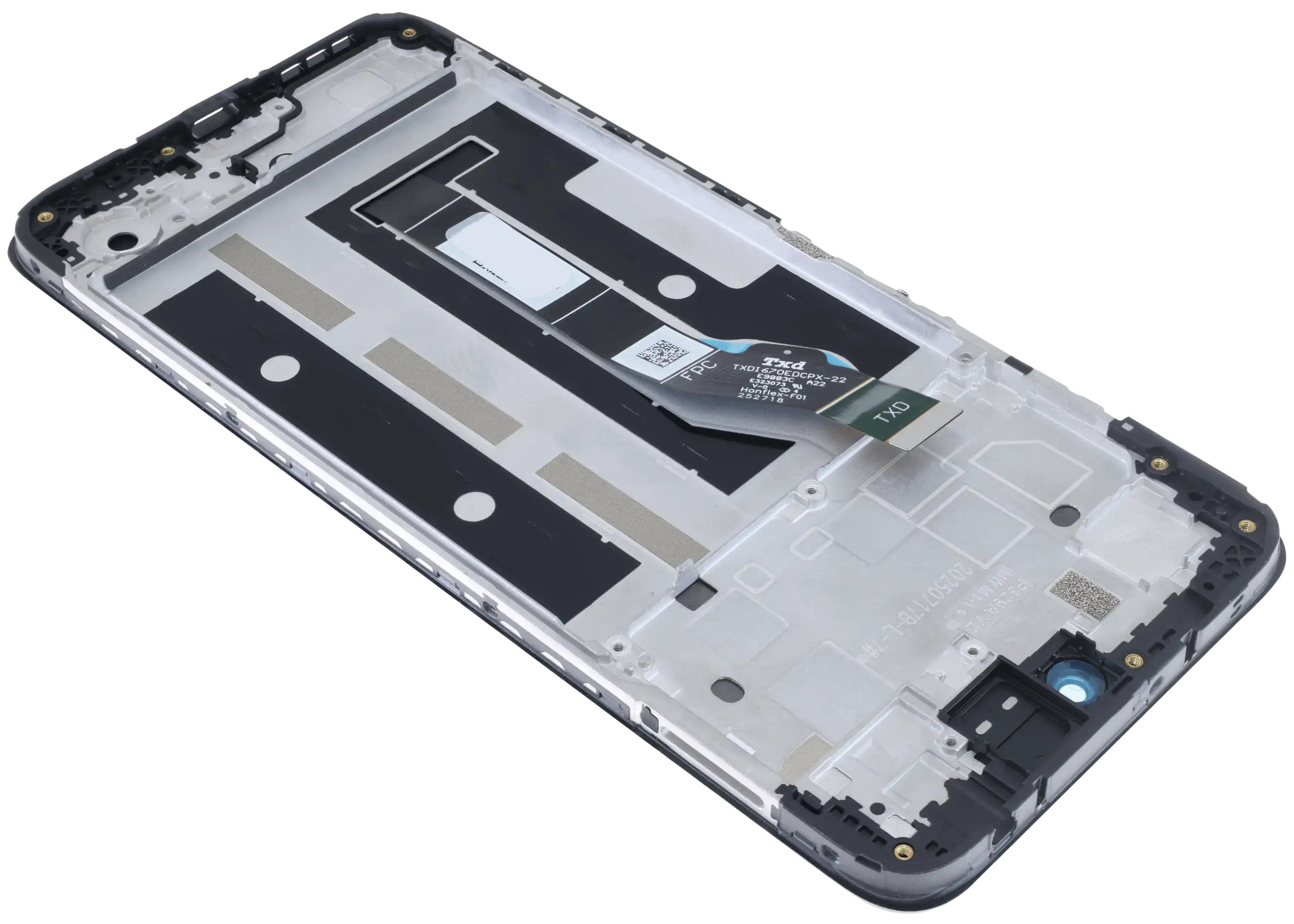 LCD-Display mit Rahmen für Motorola Moto G05 (XT2523 /2025) (Original OEM) (Alle Farben)