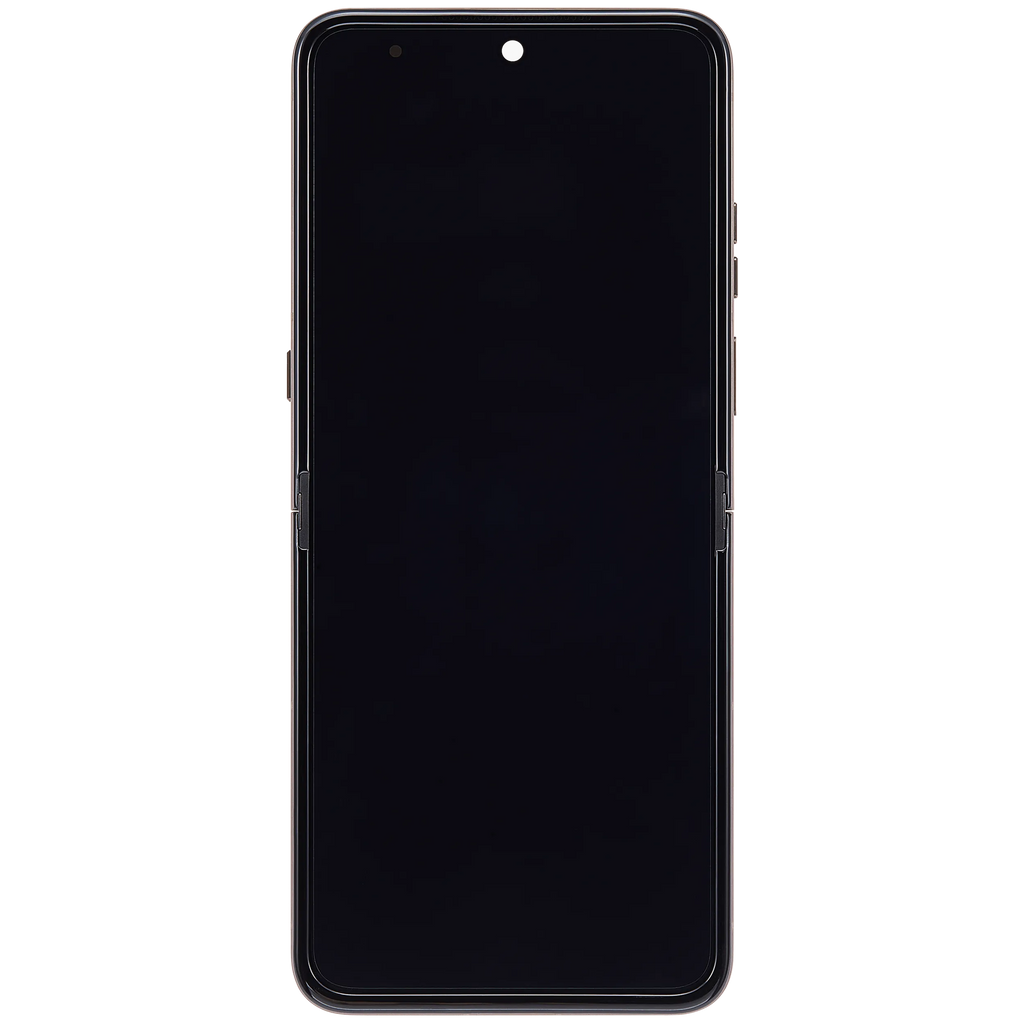 OLED-Display mit Rahmen für Motorola Razr Ultra 2026 / Razr 70 Ultra (XT2655 / 2026) (Refurbished) (Cocoa)