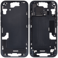 Midframe/Rahmen mit Small Parts für iPhone 15 (EU / Global Version) (Gebrauchter Ausbau/Pull, Qualität B) (Schwarz)