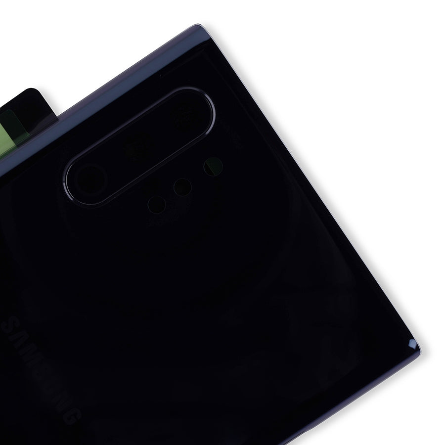 Back Cover with Camera Lens for Samsung Galaxy Note 10 Plus / 5G (Service Pack) (Aura Black)
