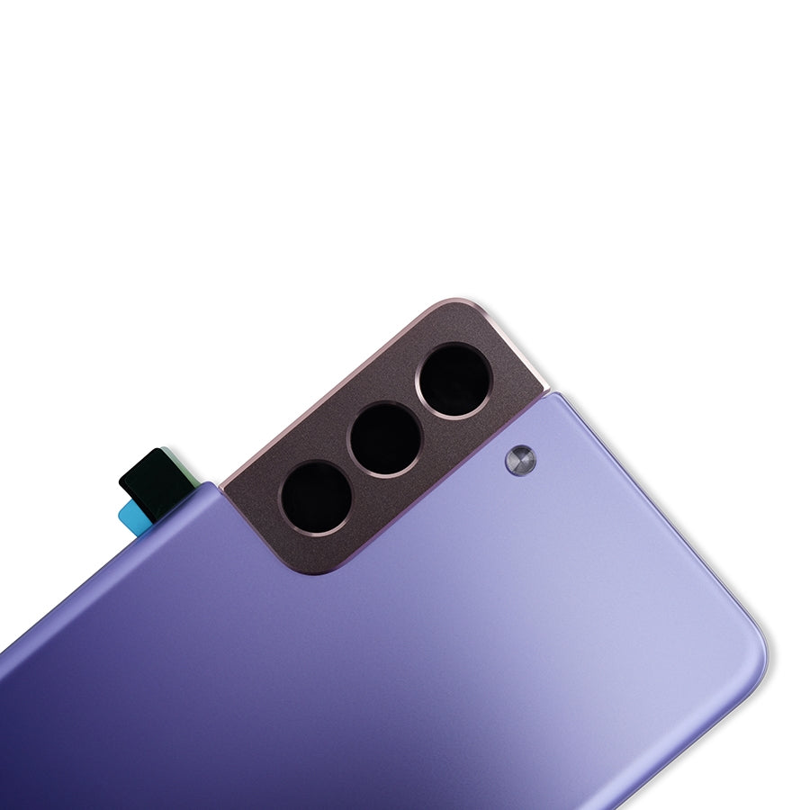 Backcover Glass mit Camera Lens für Samsung Galaxy S21 Plus (Service Pack) (Phantom Violet)