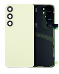 Back cover with camera lens for Samsung Galaxy S24 (Service Pack) (Amber Yellow)