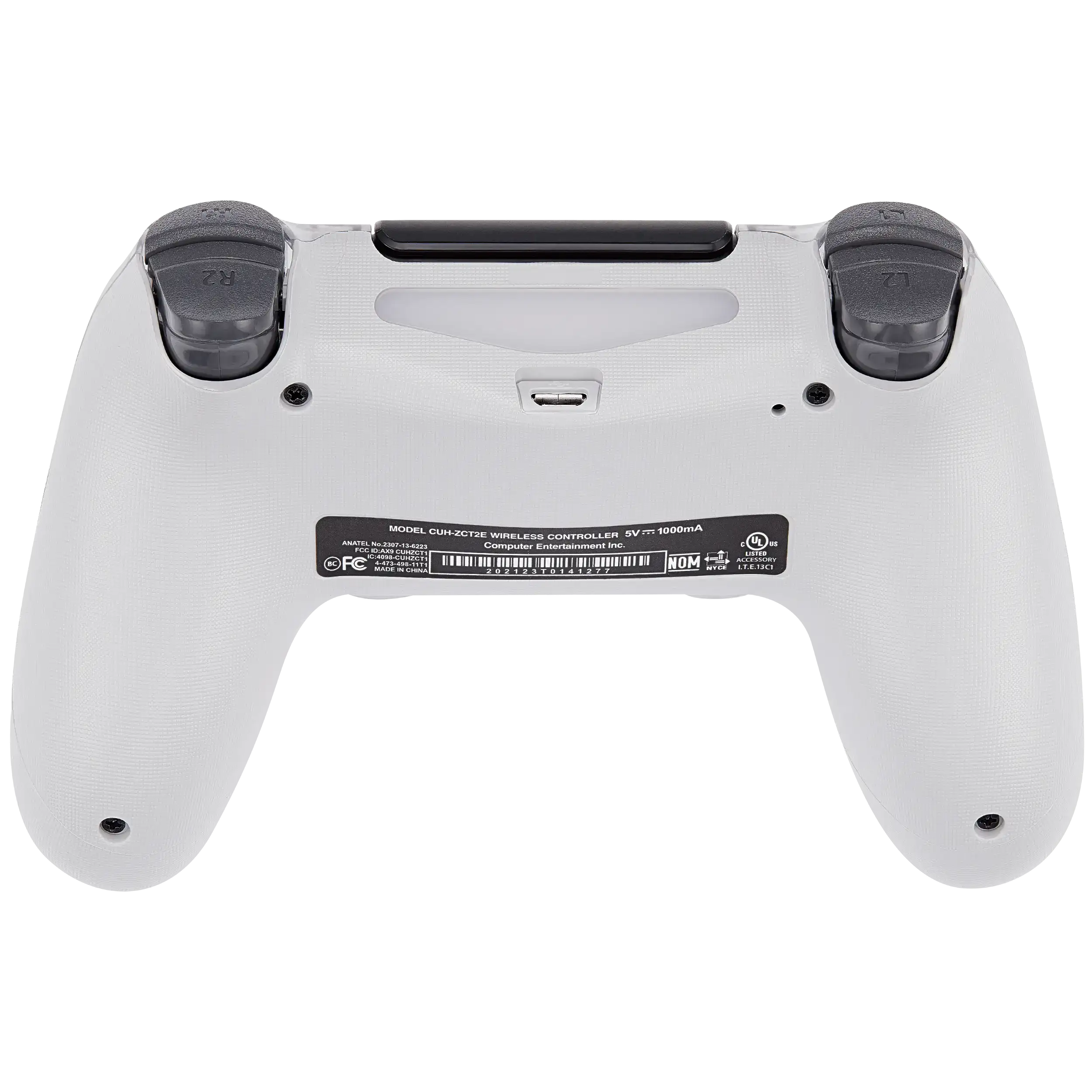 DoubleShock 4 Wired Controller für Playstation 4 (Crystal White)