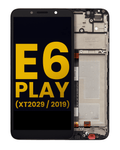 LCD Display with Frame for Motorola Moto E6 Play (XT2029 / 2019) (Refurbished) (All Colors)