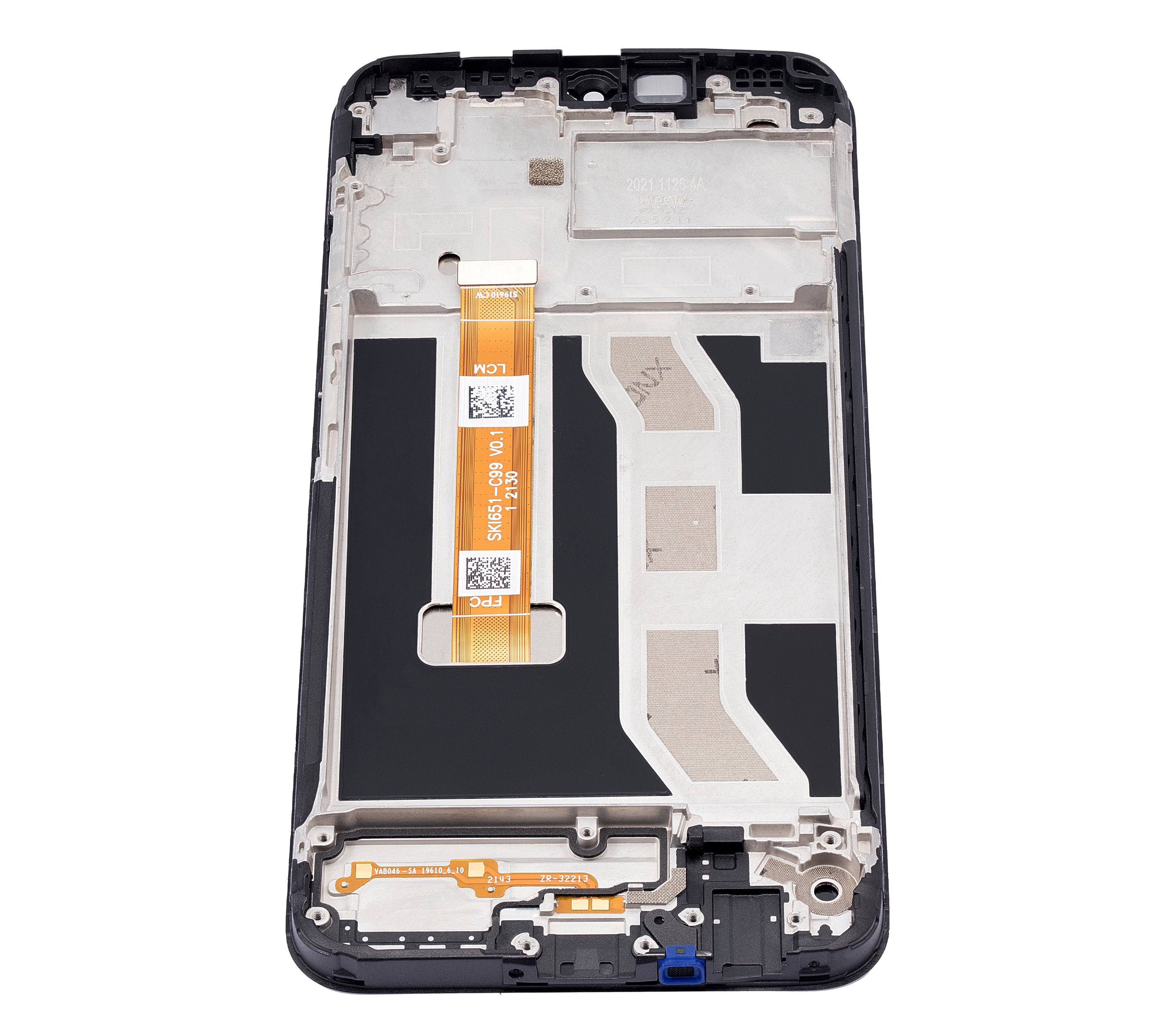 LCD-Bausatz mit Rahmen für Realme C21Y (Refurbished) (Alle Farben)